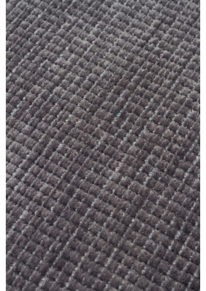 Liza Kilim Liz 01 Antrasit Yumuşak Tuşeli Çamaşır Makinesinde Yıkanabilen Kaymaz Tabanlı Şık Kilim modelleri