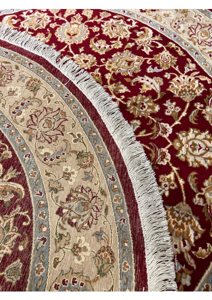 El Dokuma Antik Afgan Uşağı Yuvarlak Halısıdır Birinci Sınıf Kalite Ebat 155X155 fırsatları