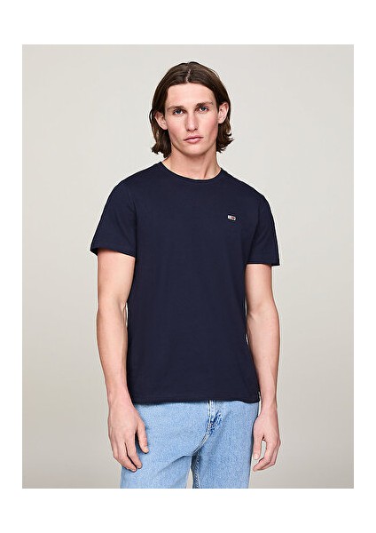 Erkek Çok Koyu Lacivert - Siyah Kısa Kollu Tshirt fiyatları