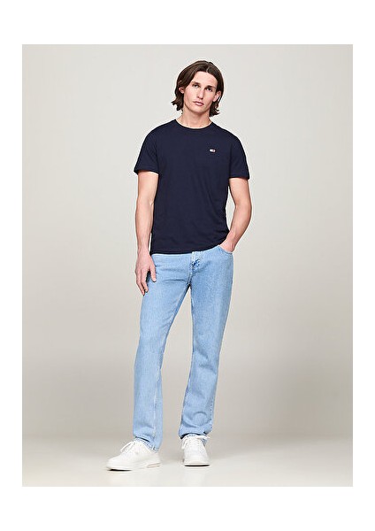 Erkek Çok Koyu Lacivert - Siyah Kısa Kollu Tshirt modelleri