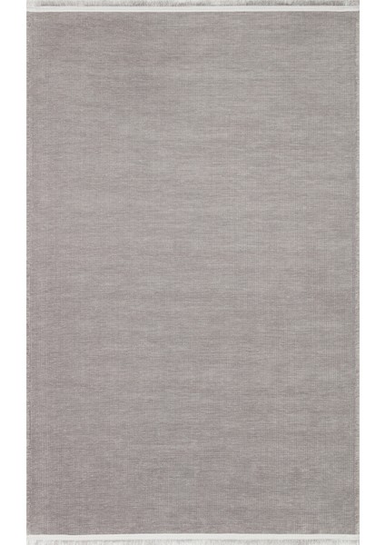 Liza Kilim Liz 01 Grey Yumuşak Tuşeli Çamaşır Makinesinde Yıkanabilen Kaymaz Tabanlı Şık Kilim