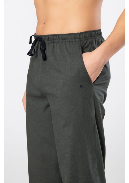 Erkek Dokuma Pijama Tek Alt 2240/YEŞIL 5 fiyatları