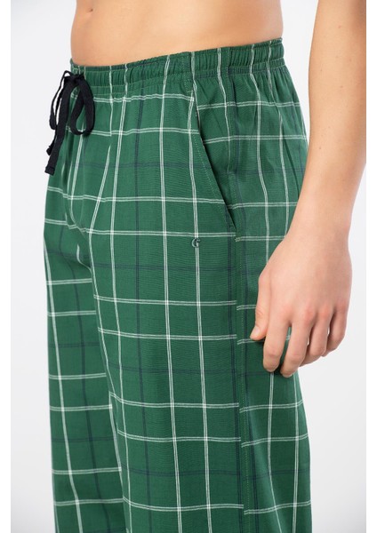 Erkek Dokuma Pijama Tek Alt 2240/YEŞIL 1 fiyatları