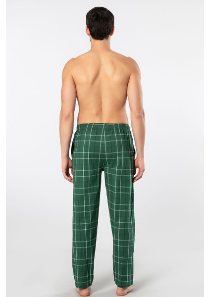 Erkek Dokuma Pijama Tek Alt 2240/YEŞIL 1 fırsatları