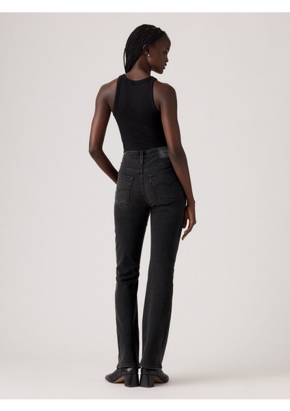 725 High Rise Bootcut Nostalgıc Nıght Taş Detaylı Kadın Siyah Jean Kot Pantolon 18759-0275 fiyatları