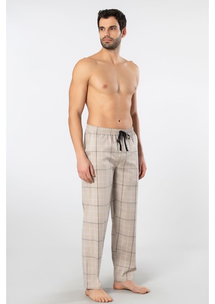 Erkek Dokuma Pijama Tek Alt 2240/BEJ 3 fiyatları