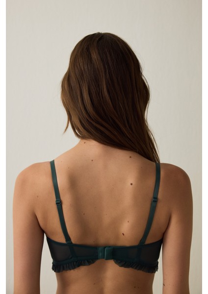 Koyu Yeşil Lotus Sütyen indirimleri