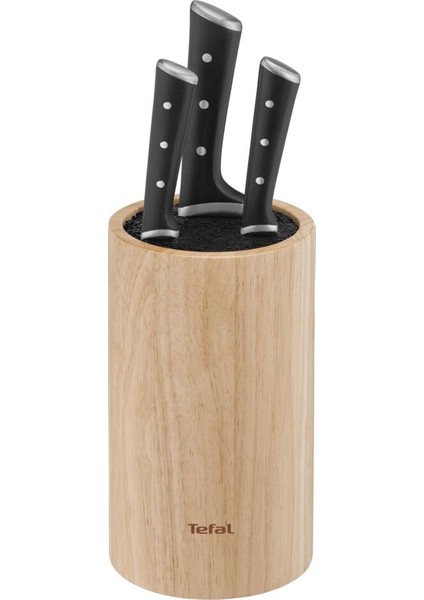 Ice Force Ahşap Standlı 3'lü Bıçak Seti