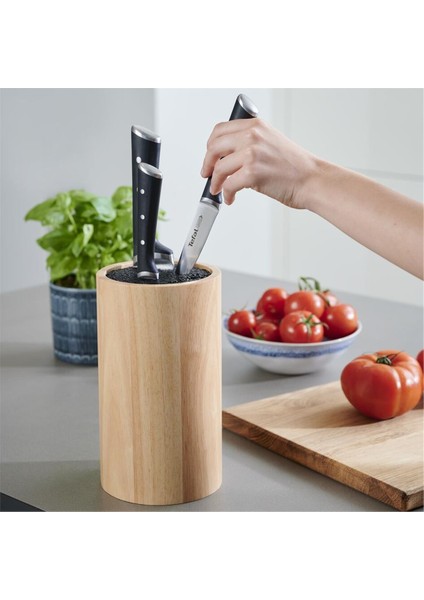 Ice Force Ahşap Standlı 3'lü Bıçak Seti modelleri