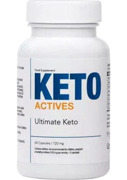 Keto Actives Destekleyici Ürün 60'lı