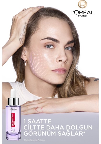 Revitalift Filler Göz Çevresi Göz Serumu & L'oréal Paris Revitalift Filler %1.5 Saf Hyaluronik Asit Kırışıklık Karşıtı Serum & L'oréal Paris Midnight Serum modelleri