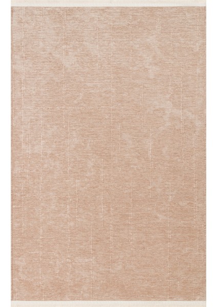 Liza Kilim Liz 02 Vizon Yumuşak Tuşeli Çamaşır Makinesinde Yıkanabilen Kaymaz Tabanlı Şık Kilim