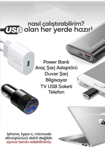 Araç Içi Oto Araba Disko Topu Sese Duyarlı LED USB LED Lamba indirimleri