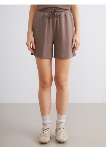 Yeni Sezon Beli Lastikli Kadın Şort fiyatları