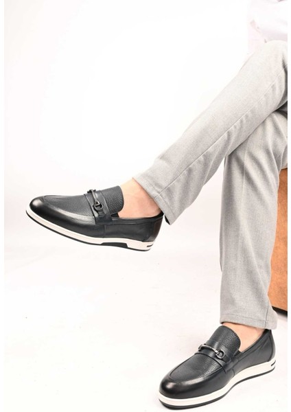 Bağcıksız Tokalı Loafer Termo Taban Hakiki Deri 333-5582 Erkek Ayakkabı modelleri