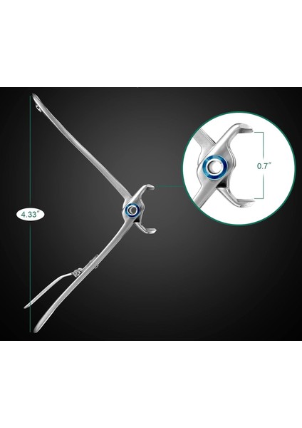 Geniş Ağızlı Premium Tırnak Makası Kalın Sert Mantarlı Tırnaklar Için 8.5 cm modelleri
