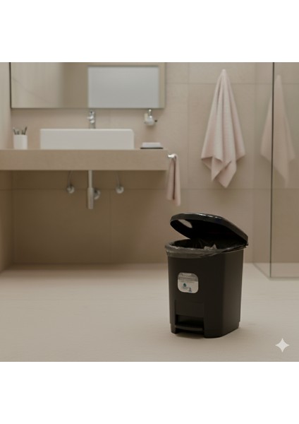 Pedallı Plastik 20 Lt Çöp Kutusu fiyatları