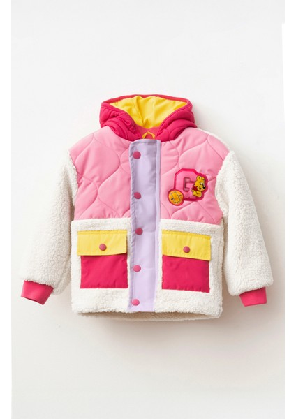 Kız Çocuk Polar Mont Pembe P415