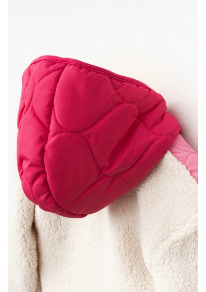 Kız Çocuk Polar Mont Pembe P415 modelleri