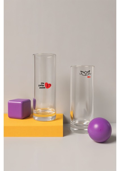 Sofradakiler - Onu Çoktan Unutan Rakı Bardağı Seti 2'li