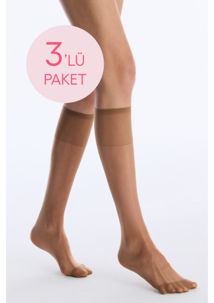 Fit 15 3lü Pantolon Çorabı