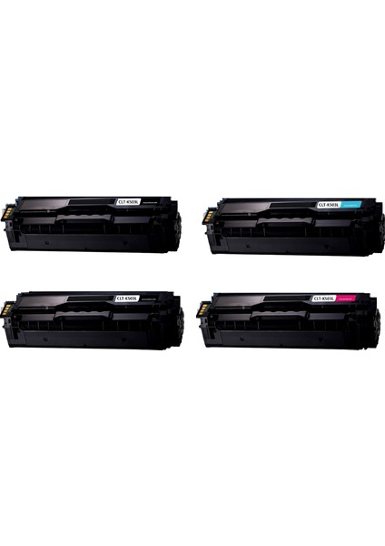 Proxpress SL-3010DW Yazıcı Uyumlu 4 Renk Çipli Muadil Toner Seti CLT-K503L (CLT-503/CLT503)