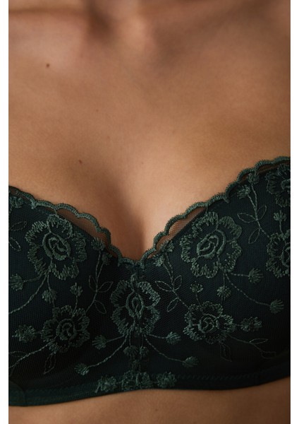 Koyu Yeşil Lotus Sütyen fırsatları