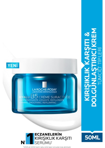 Tüm Cilt Tipleri Için Kırışıklık Karşıtı Dolgunlaştırıcı Krem 50ML