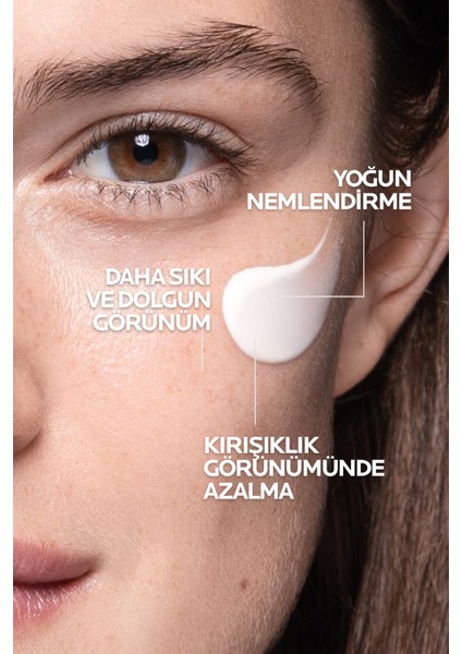 Tüm Cilt Tipleri Için Kırışıklık Karşıtı Dolgunlaştırıcı Krem 50ML fırsatları