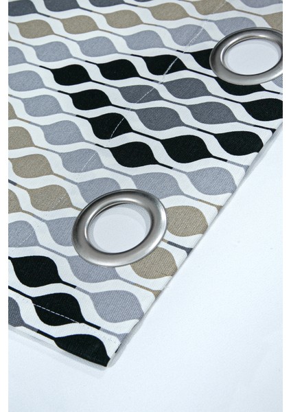 Duck Halkalı Fon Perde Gri 140X260 indirimleri