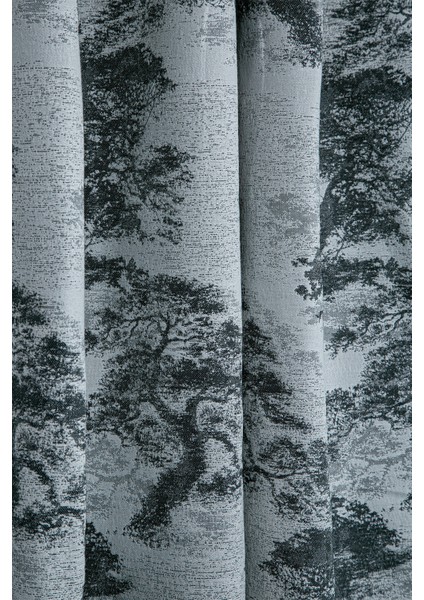 Ancona Halkalı Fon Perde Antrasit 140X260 fiyatları