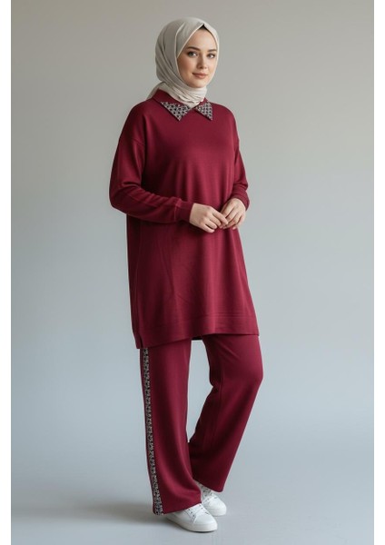 Merserize Kumaş Triko Takım -MDS005528TRTKM