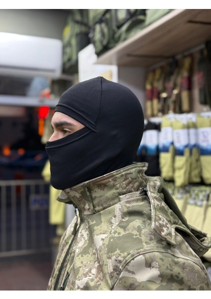 Askeri Termal Balaclava Kar Maskesi - Polar Astarlı Rüzgar Geçirmez Taktik Maske - Soğuk Hava Outdoor Boyunluk modelleri