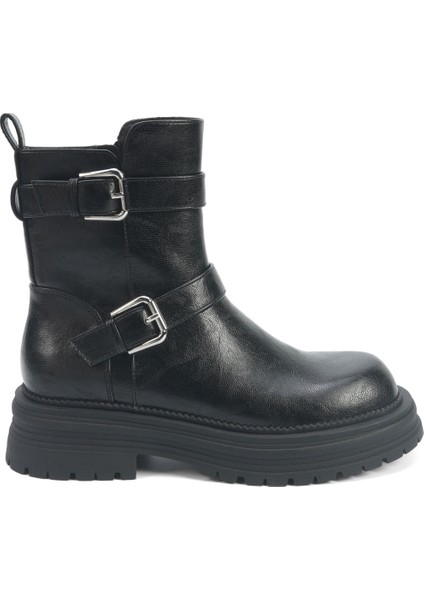 Inci Incı Tabby 5pr Siyah Kadın Biker Bot