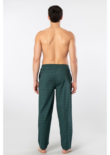 Erkek Dokuma Pijama Tek Alt 2240/YEŞIL 2 modelleri