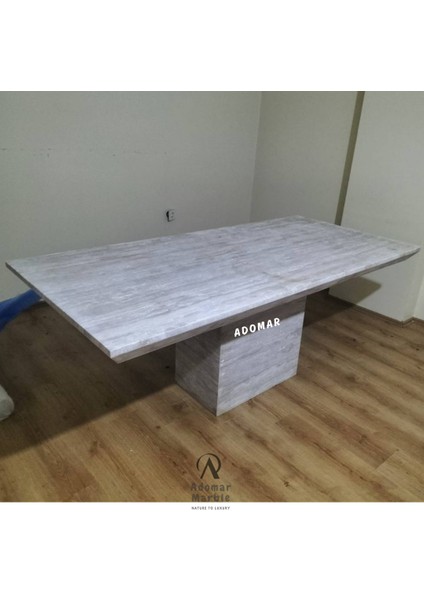 Traverten Yemek Masası, Gerçek Traverten Yemek Masası