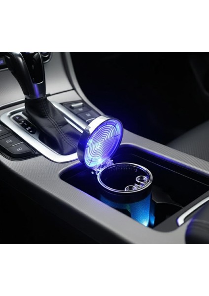 Araç Içi Oto Kokusuz Küllük Rgb Işıklı Kapak modelleri