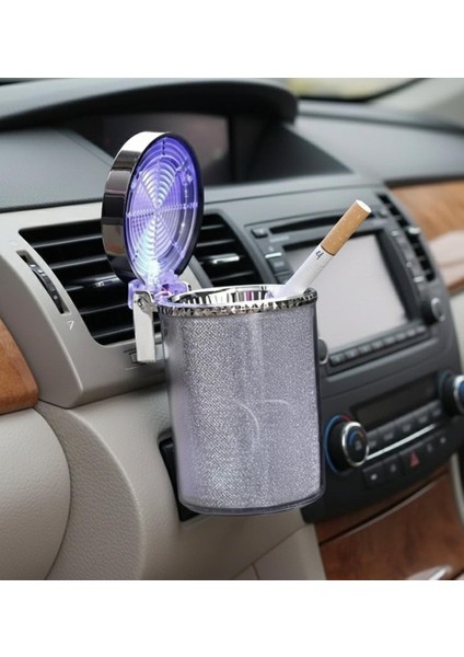 Araç Içi Oto Kokusuz Küllük Rgb Işıklı Kapak fırsatları