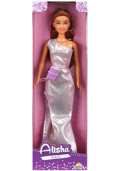 Alisha Gece Elbisesi 33944 Gümüş Elbiseli fiyatları