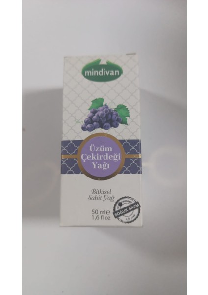 Soğuk Sıkım Üzüm Çekirdeği Yağı 50ML