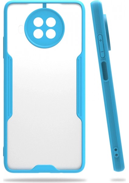 Xiaomi Mi 10T Lite Kılıf Platin Silikon - Mavi