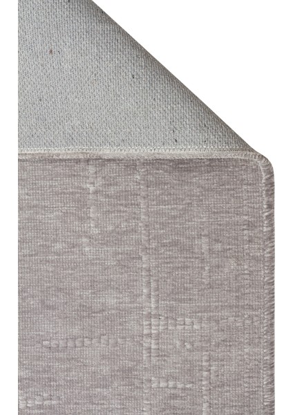 Liza Kilim Liz 02 Grey Yumuşak Tuşeli Çamaşır Makinesinde Yıkanabilen Kaymaz Tabanlı Şık Kilim fırsatları