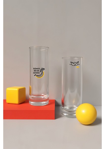 Klişeler - Kavun Rakı Bardağı Seti 2'li