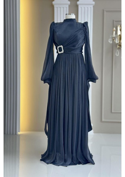 Hira Abiye Elbise Siyah