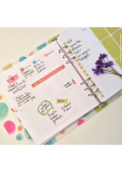 Tarihsiz Planner Organizer Ajanda