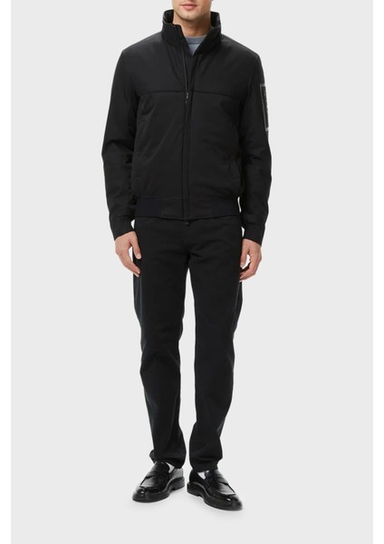 Regular Fit Dik Yaka Fermuarlı Logolu Mont Erkek Mont 50547739 001 fiyatları