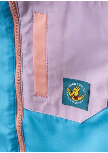 Kız Çocuk Polar Çift Taraflı Mont Mavi/lila P102 fırsatları