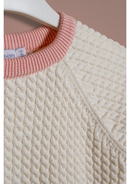 % 100 Pamuk Kız Çocuk Triko-Örme Kazak Ekstra Yumuşak ve Rahat indirimleri