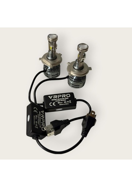 H4 Mercekli Mega 75WAT 22.000 Lümen LED Farled Zenon Garantili Mercekli H4 Profosyönel Güçlü Aydınlaltma fırsatları