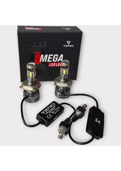 H4 Mercekli Mega 75WAT 22.000 Lümen LED Farled Zenon Garantili Mercekli H4 Profosyönel Güçlü Aydınlaltma indirimleri